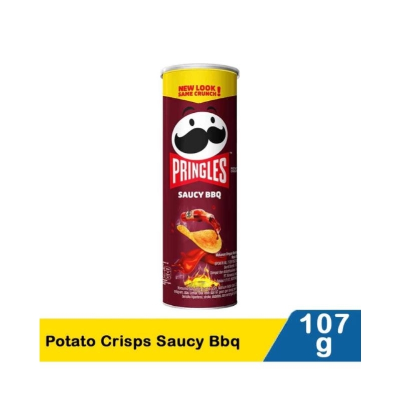 Pringles Potato Chips All Variant / Snack Keripik Kentang 107 gr