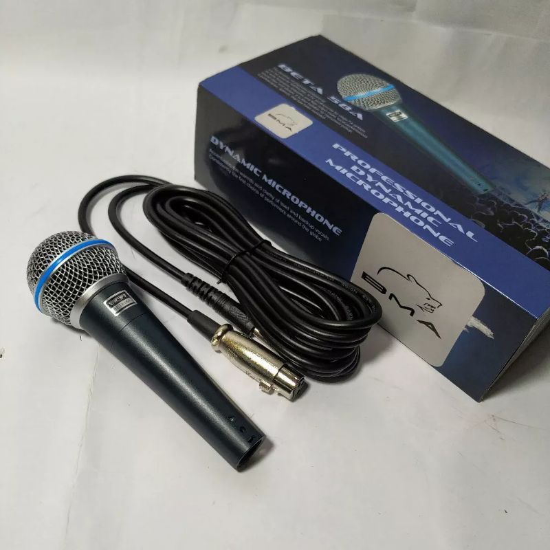 Mic kabel Microphone BMA Beta58A Beta 58 A Beta58S Asli mik Original