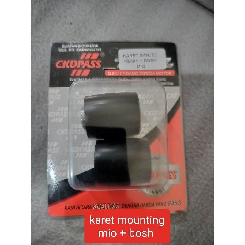 KARET GANJEL MOUNTING MIO + BOSH