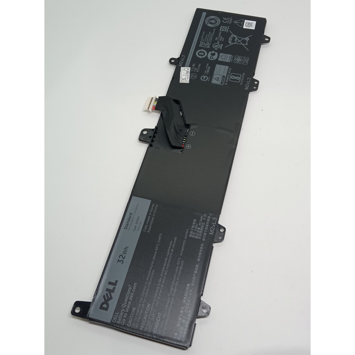 Baterai Dell Inspiron 11-3162 3164 3168 P24T 3169 3179 0JV6J Ojv6j Ori