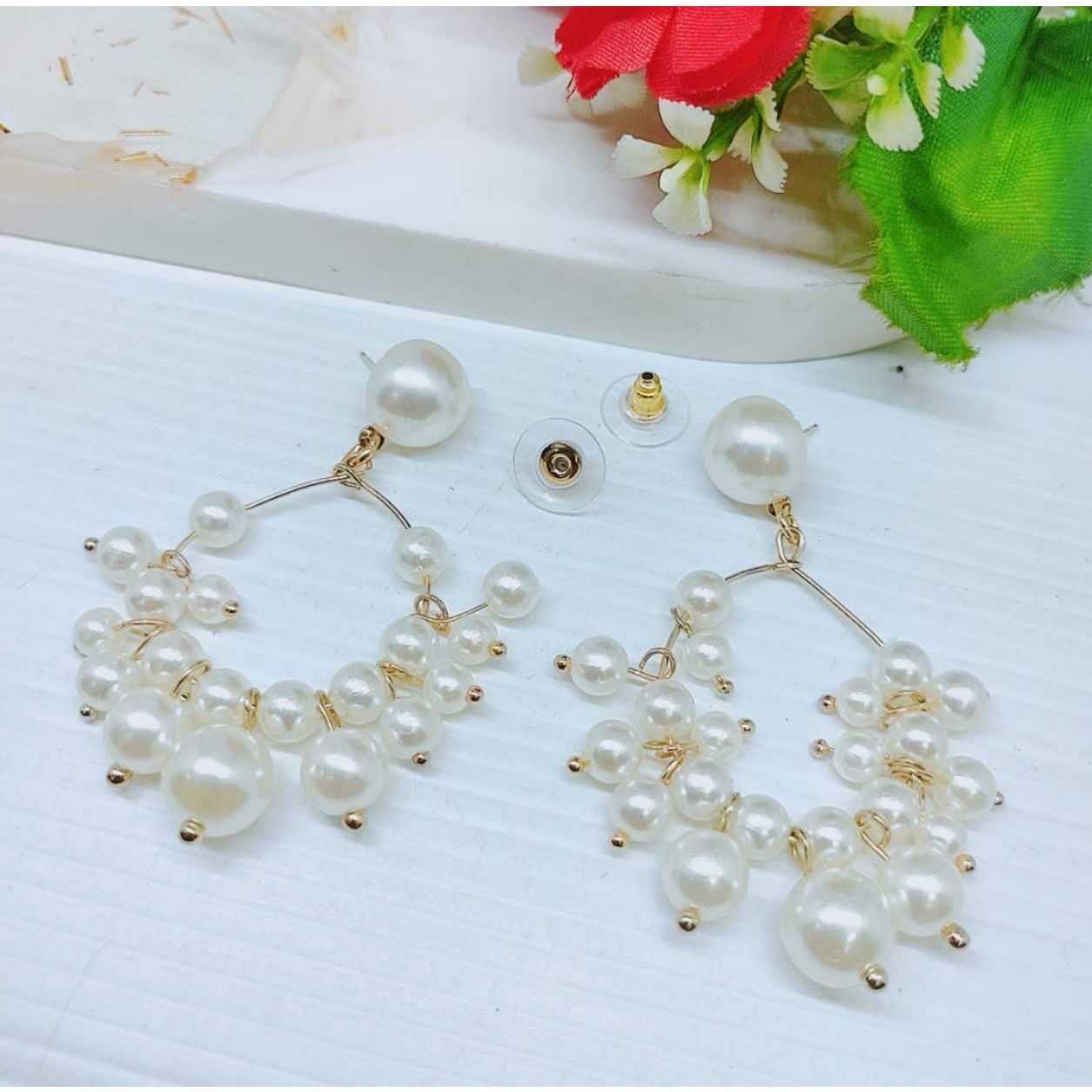 Anting Permata Cantik Perhiasan Fashion Y041/042/043