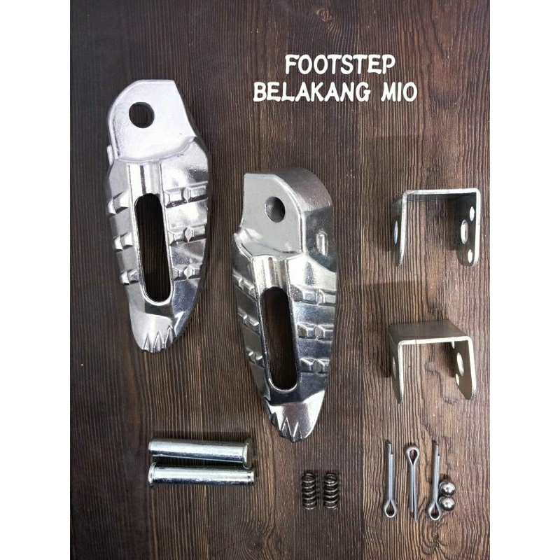 Footstep belakang Mio sporty soul mio karbu krom pen