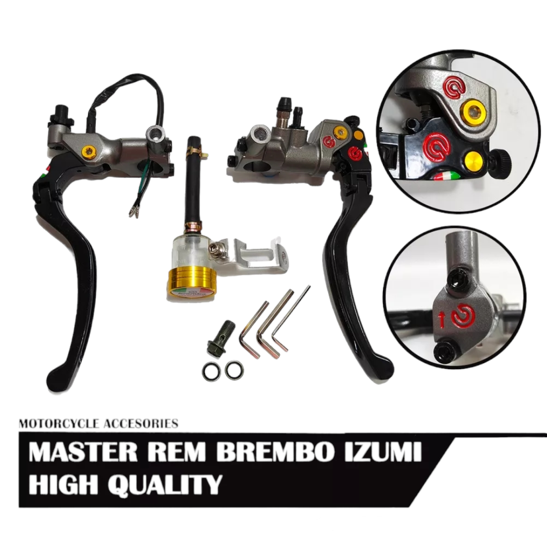 Master Rem Izumi Universal Semua Motor Vixion,R15,Byson,Rx King,Satria Fu,Aerox,Cbr,Ninja,Vario,Beat,Soopy,Mio Dan Motor Lain Nya