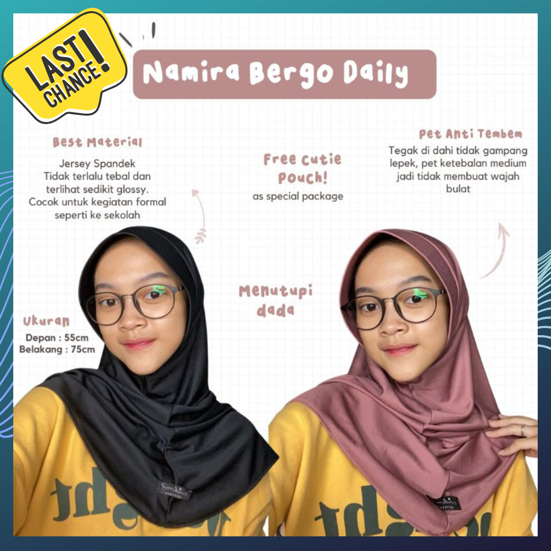 [ BUY 1 GET 1 ] 11-15 November 2023 •• Namira Bergo Daily Pet Antem