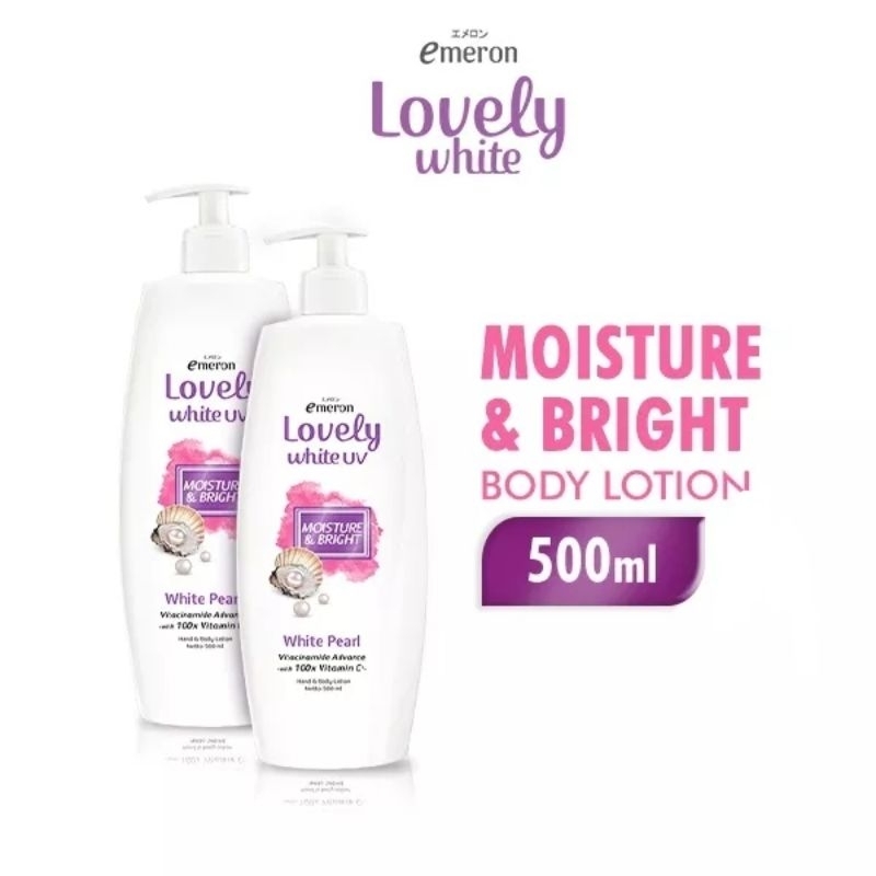 Emeron Hand and body lotion moisture & bright body lotion 500ml