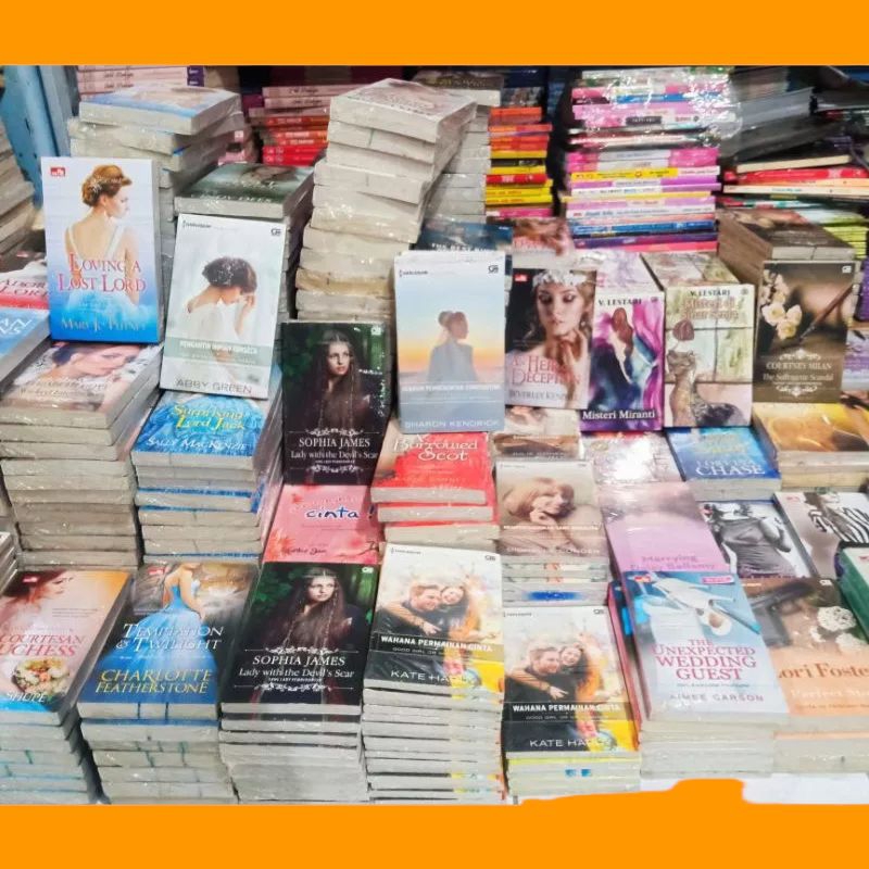 obral buku murah Novel hisrom // harlequin // terjemahan // dewasa // remaja // historical // contem