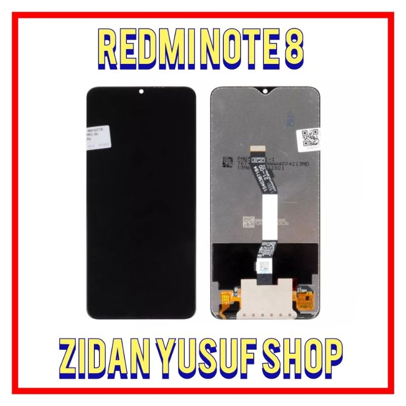 LCD TOUCHSCREEN XIAOMI REDMI NOTE 8 FULLSET ORIGINAL