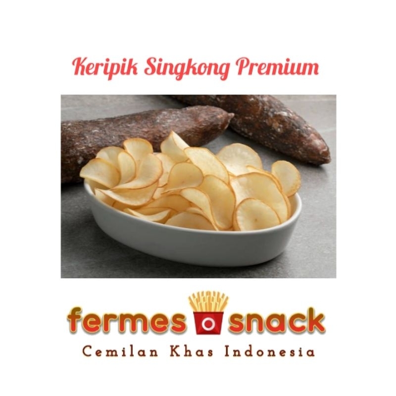 

Keripik Singkong Original Premium Khas Indonesia