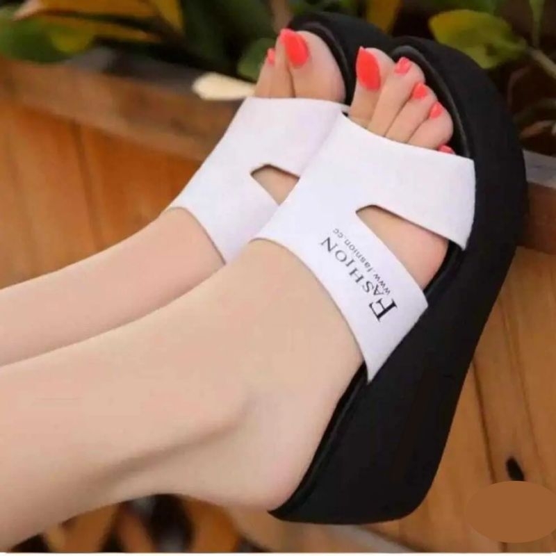 Sandal Wanita Wedges Import Kekinian Remaja Wanita Terbaru