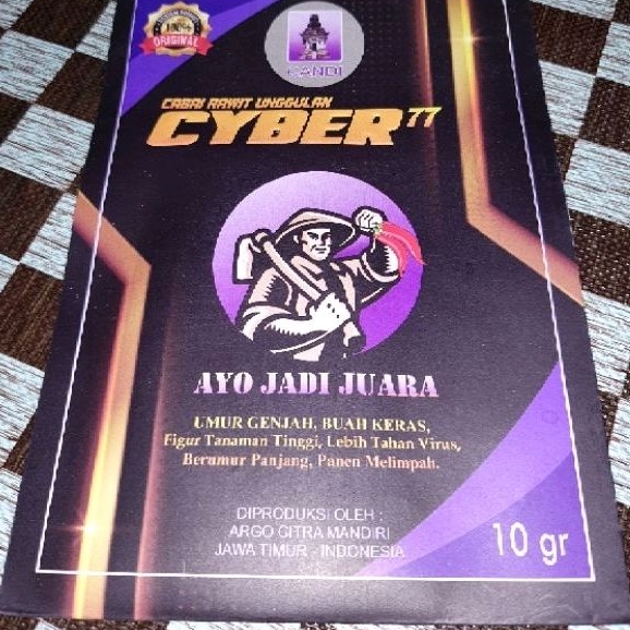 Cabai Rawit Cyber77 Repack 50 Biji