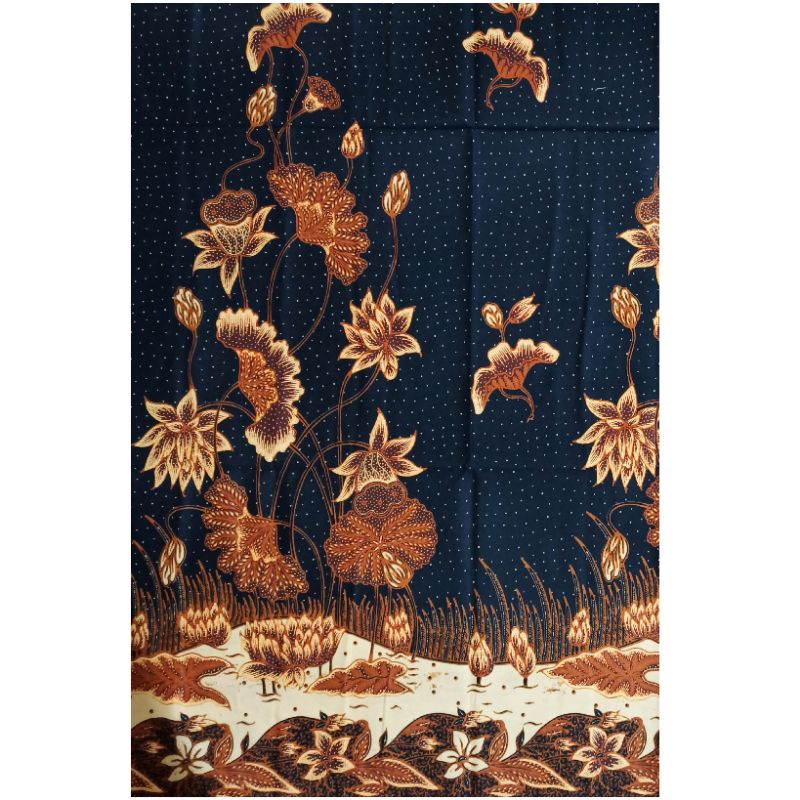 Kain Batik Modern Motif Bunga Melati Elegan