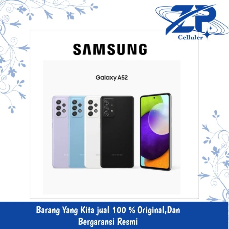 SAMSUNG A52 RAM 8GB /ROM  256GB , GARANSI RESMI SEIN SAMSUNG
