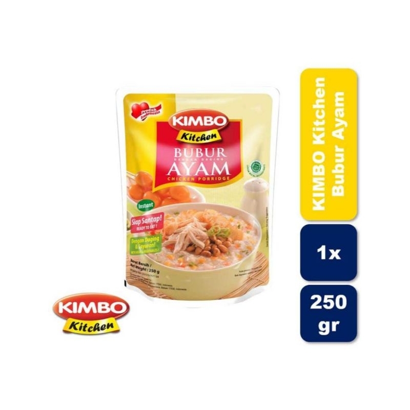 

Bubur Ayam Kimbo 250gr/Kimbo Bubur Ayam 250gr