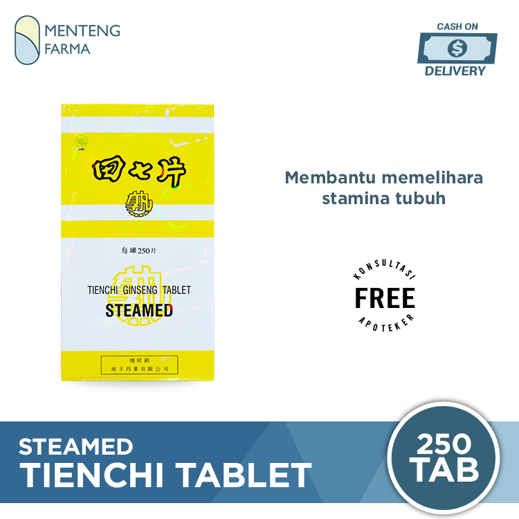 Steamed Tienchi Tablets (Isi 250)