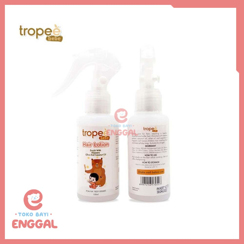 Tropee Bebe - Lotion Rambut (Hair Lotion) 100ml Winter Sky