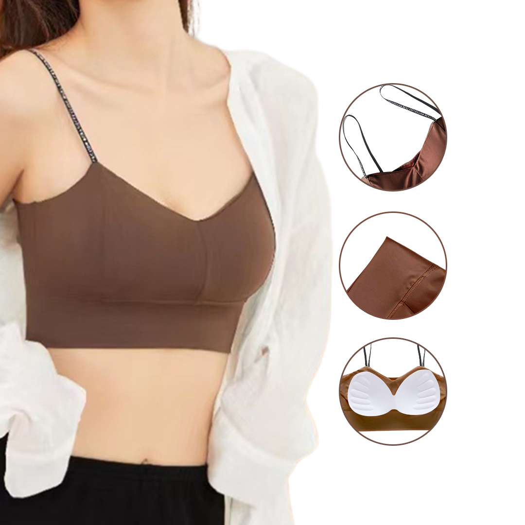 YS6121 Bra Import Pakaian Dalam Wanita BH Tali tulisan Fashion Korea - SOSOYO