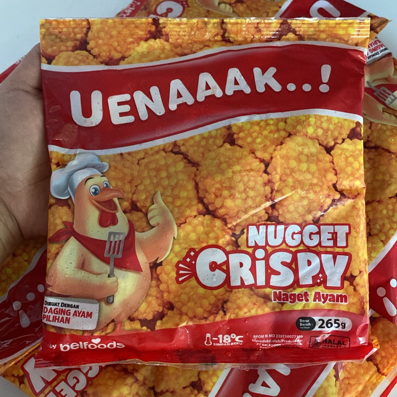 

Belfoods uenak naget crispy 265gr