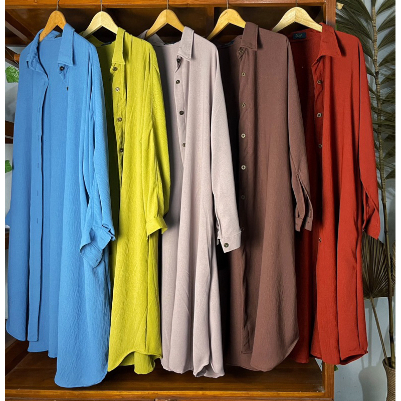 KARA LONG TUNIk/KEMEJA BETWING/KEMEJA WANITA