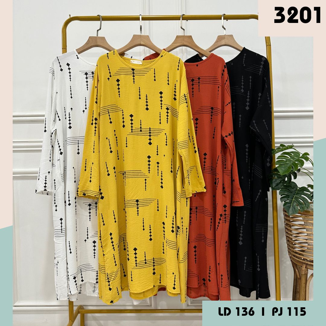 Atasan Long Tunik Katun Import Bangkok