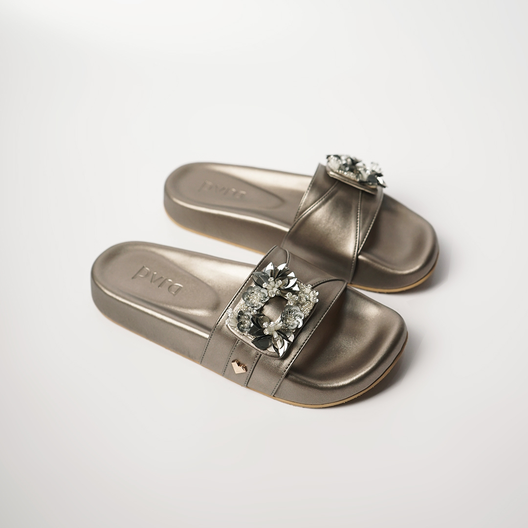 PVRA Sandal Wanita Jevva Bronze