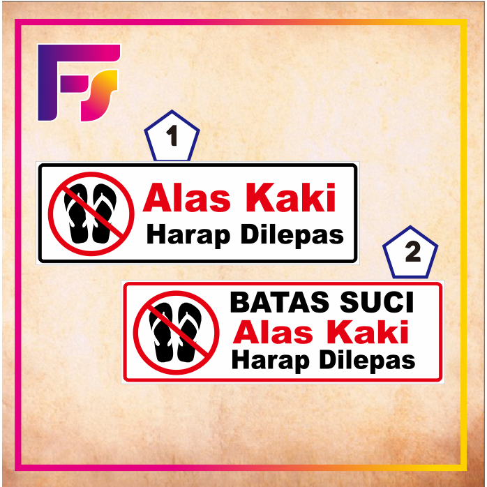 

Stiker waterproff alas kaki harap dilepas & batas suci alas kaki harap dilepas