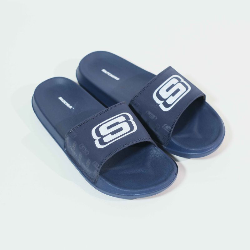 Sandal Slop Pria Wanita Slide Skechers Ringan