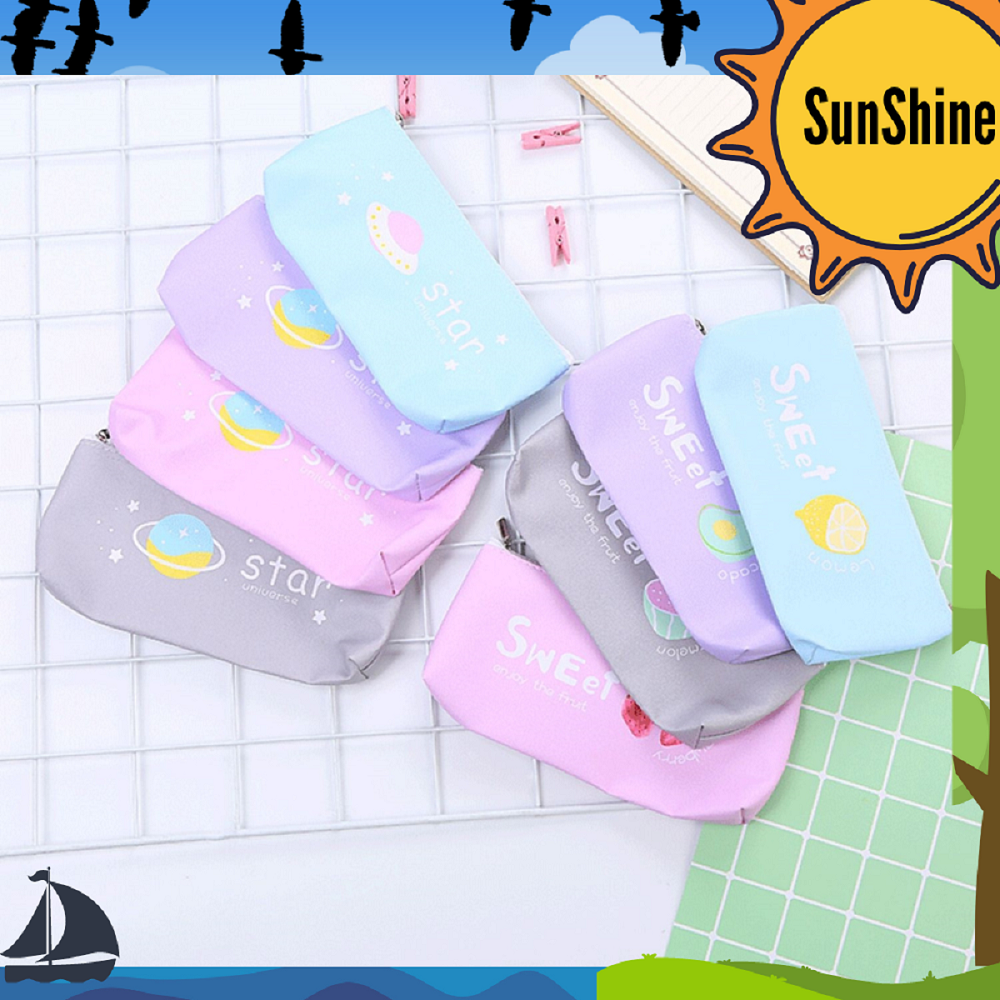 

✨ Sunshine Fancy ✨ Kotak Pensil / Tempat Pensil Cute Star & Sweet SK0029