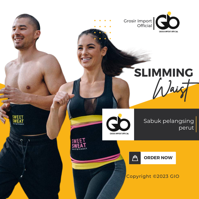 sHopYi- Sabuk Korset Pelangsing Pengecil Perut Buncit Pembakar Lemak Peramping Pinggang Stagen Krose