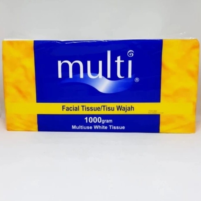 Tisu Tessa Multi 1000 gr 2 Ply MP08 sheet / Tissue Facial 1 kg / Tisu wajah 1000 gram 2ply lembut nyaman di kulit