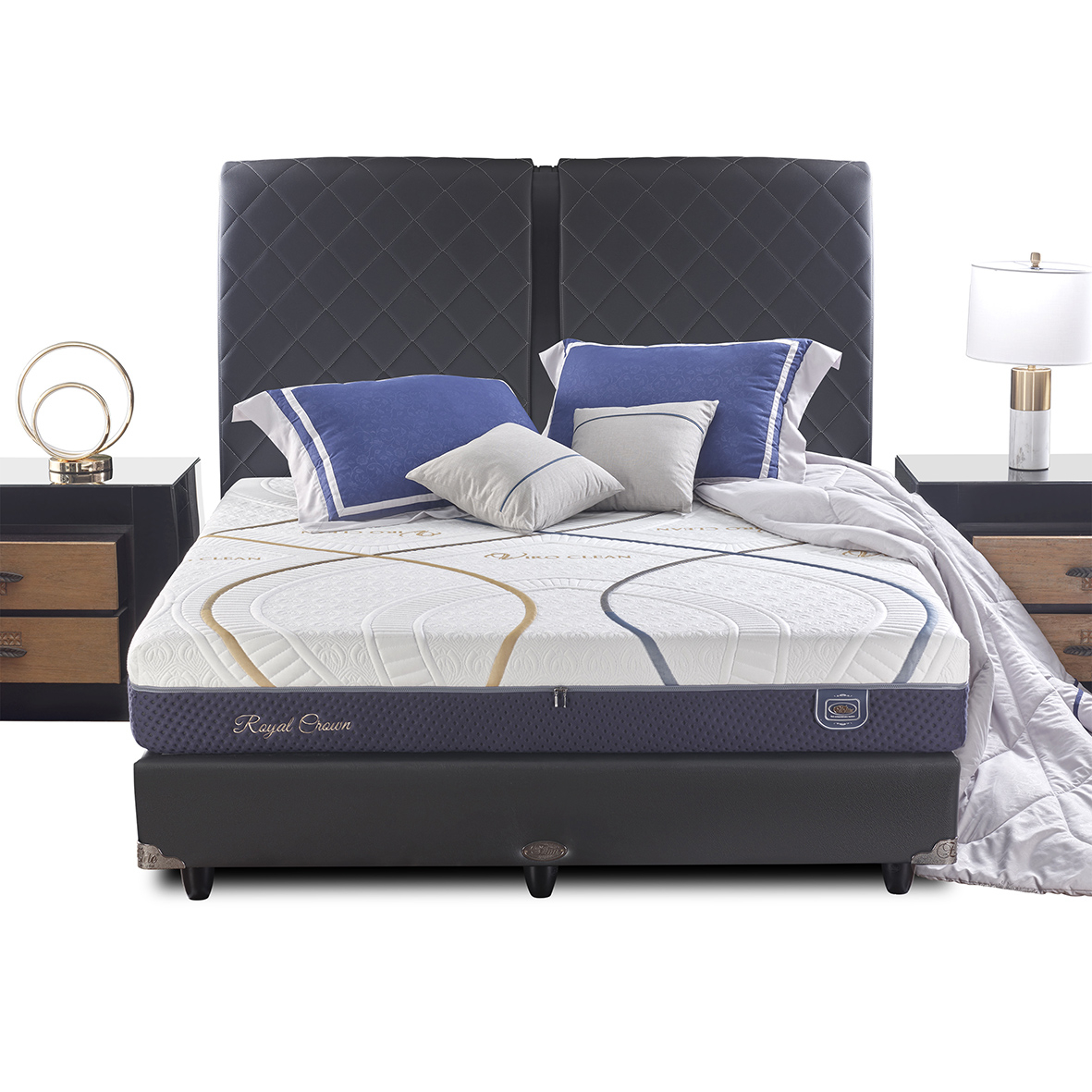 kasur springbed Elite Royal Crown Latex Mattress