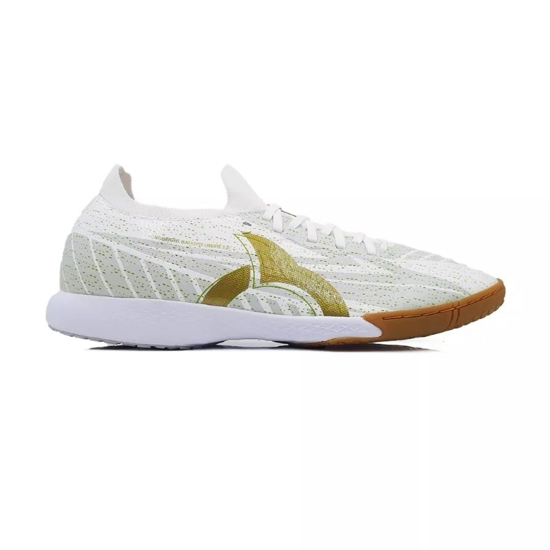 Sepatu Futsal Ortuseight Catalyst Liberte Infinity IN - White/Gold