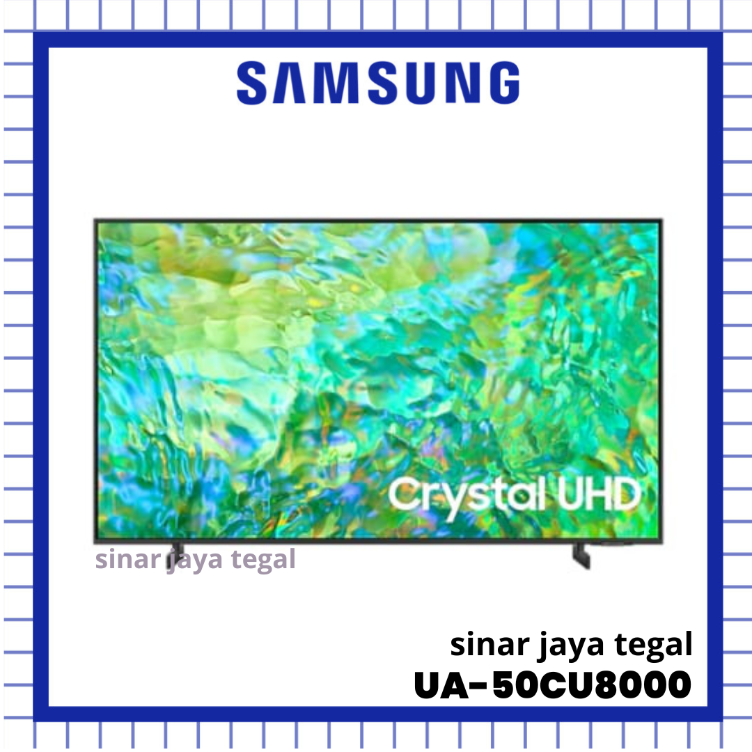 TV LED SAMSUNG 50 INCH UA-50CU8000 SMART TV 4K UHD