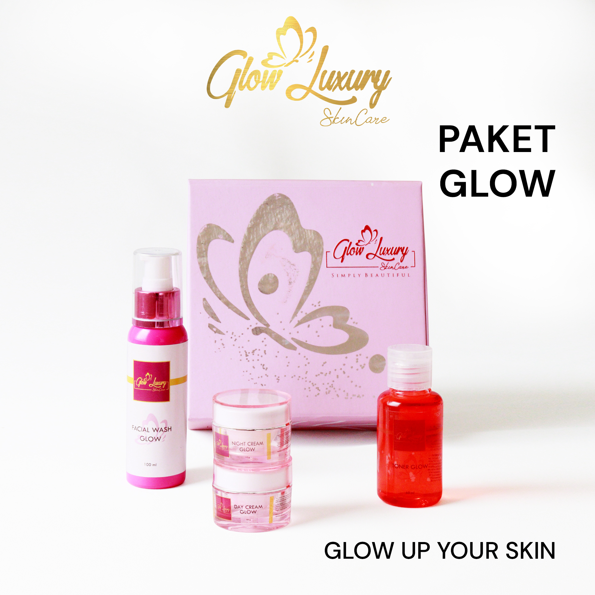 Paket GLOW LUXURY series glow BPOM