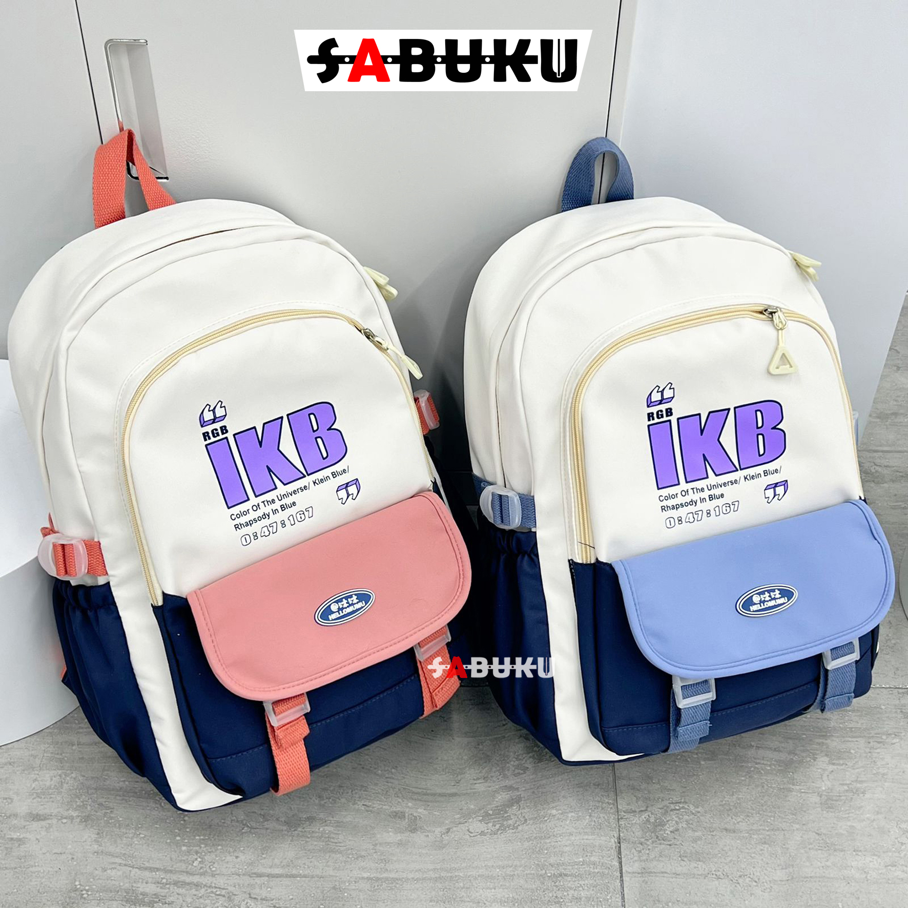 [SK]Tas Ransel Anak Sekolah Unisex Tas Punggung Terbaru Tas Backpack Kekinian - 300