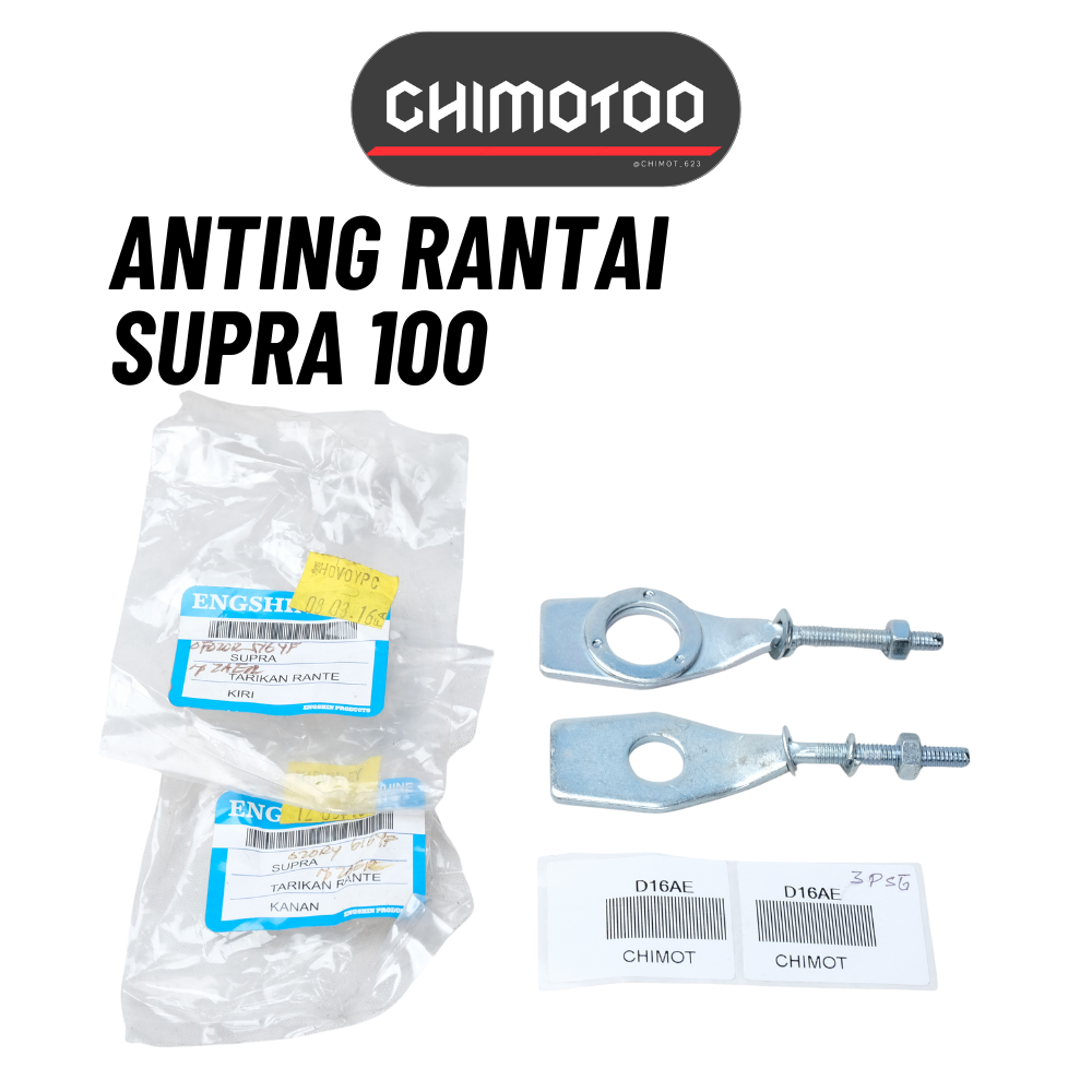 Anting Setelan Rantai Honda Supra100 Supra X100 Supra X 100