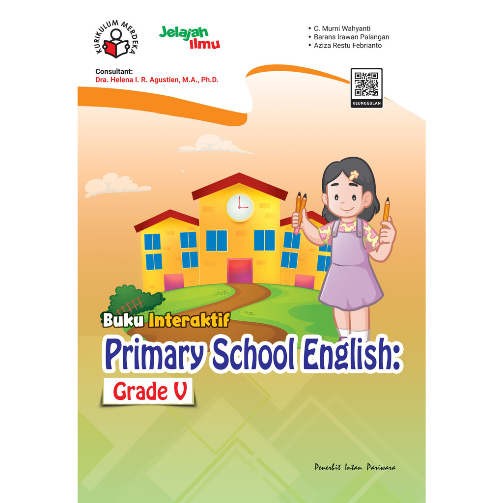 Buku Pendamping Primary School English Grade SD/MI kelas 5 Kurikulum Merdeka Kurmer - Intan Pariwara