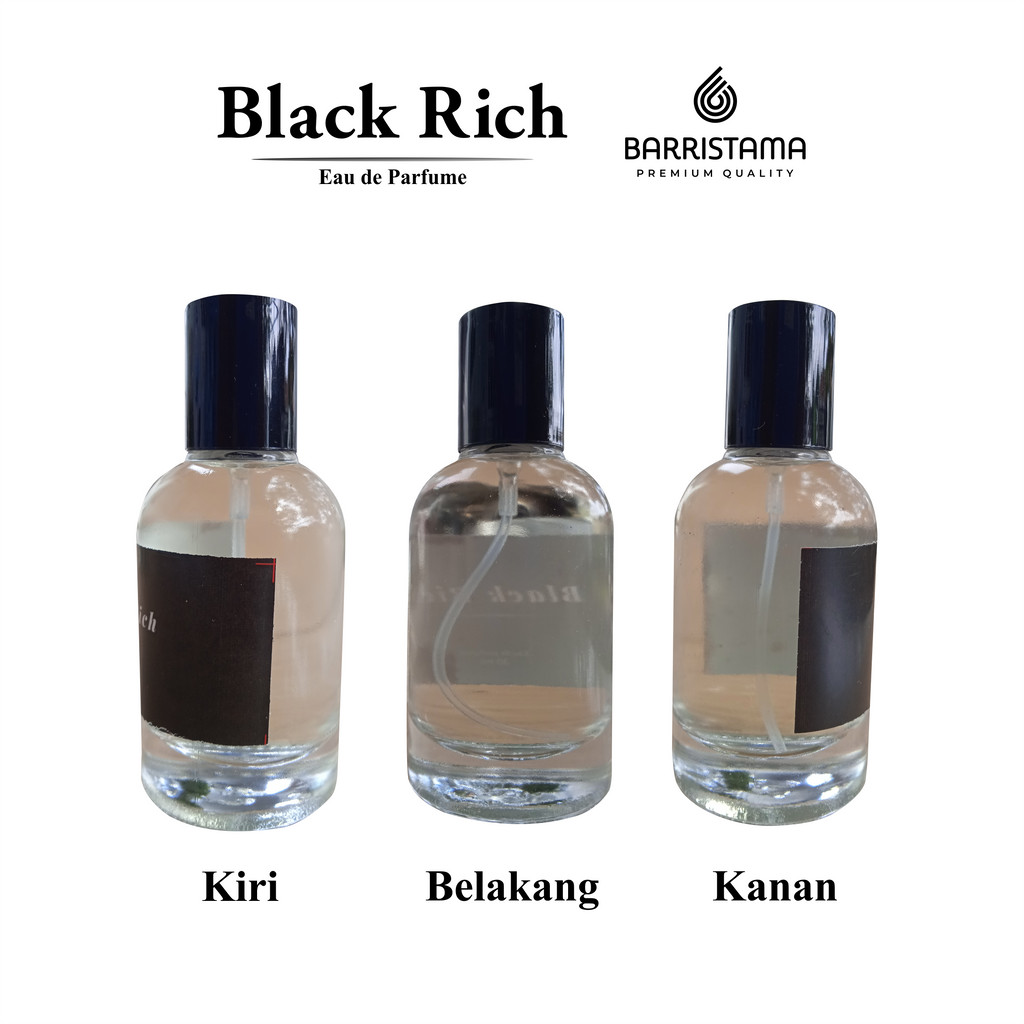Black Rich Premium Eau De Parfume - Beka88 Parfume- 30 ml BPOM Approved