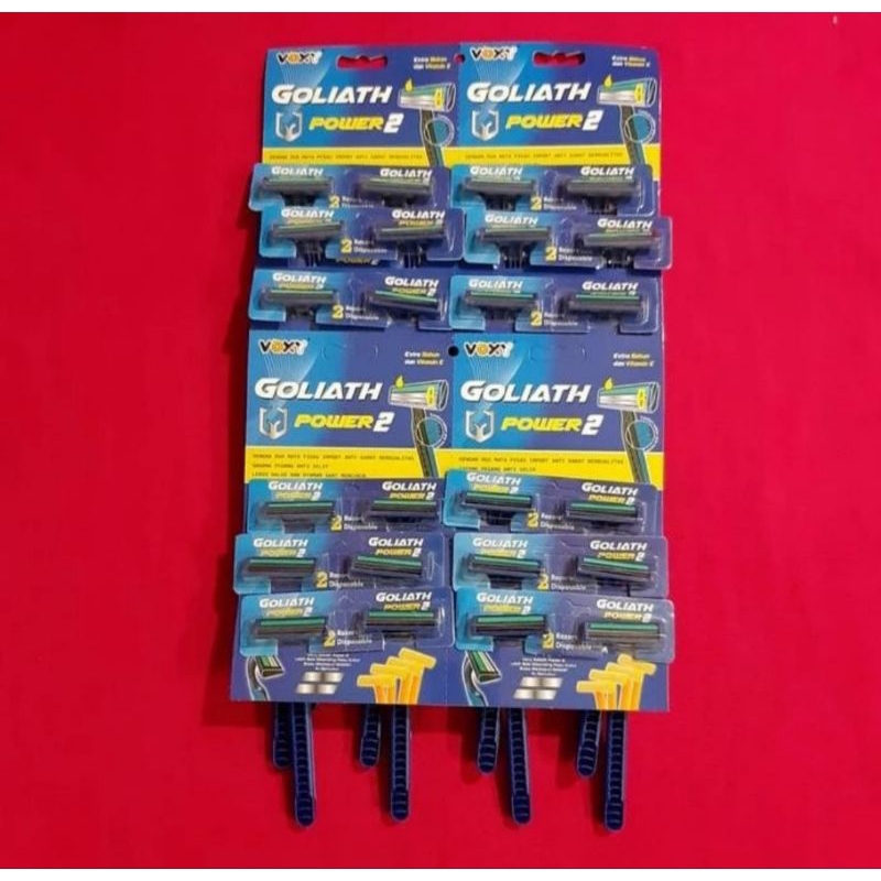Silet Cukur Goliath Power 2  isi 24 psc