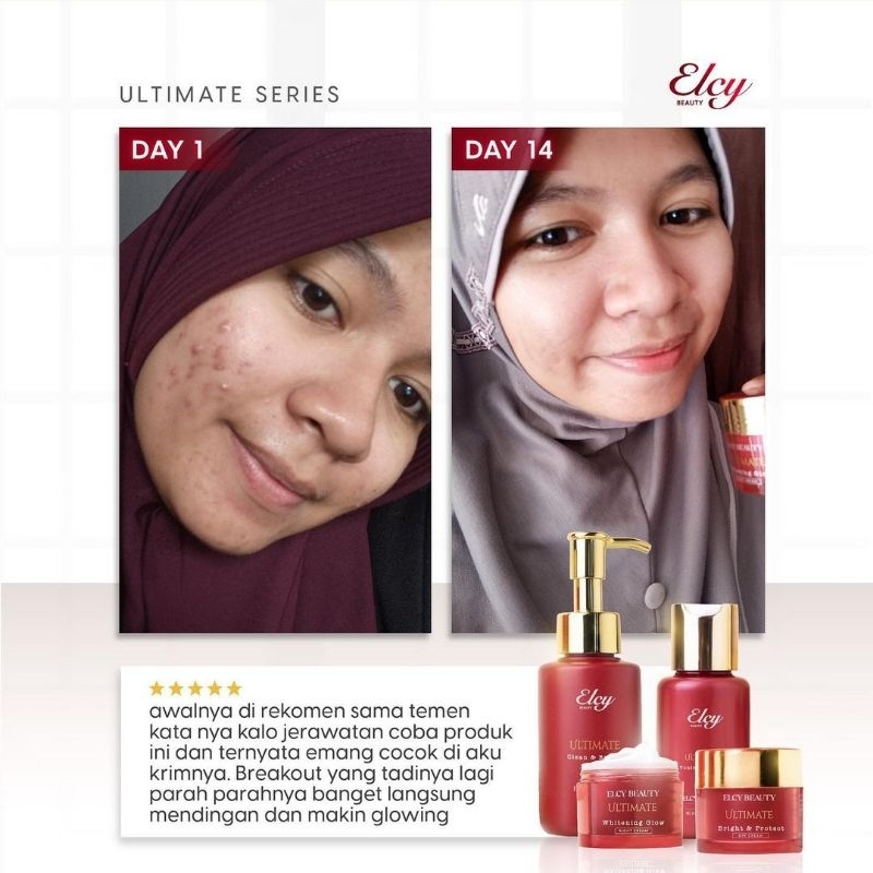 DAY CREAM ELCY BEAUTY KRIM SIANG LCBEAUTY