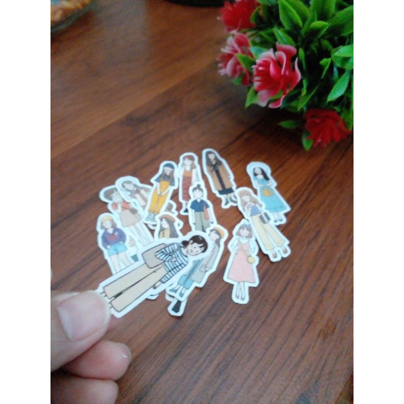 Stiker lucu aesthetic journal scrapbook MURAH MALANG