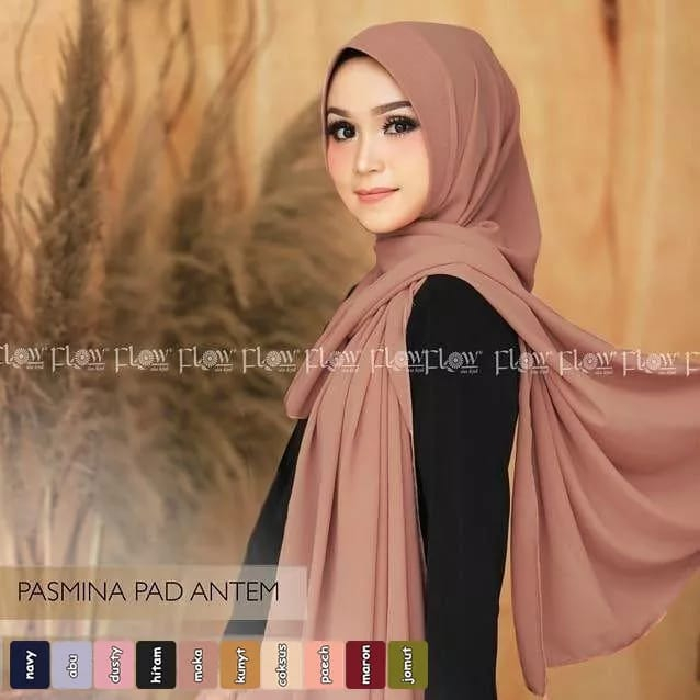 PASMINA HIJAB PAD CERUTY INSTAN