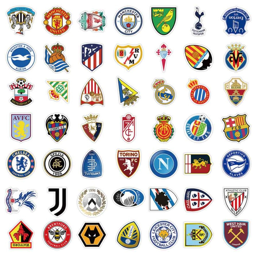 Sticker Club Bola Liga Champion Eropa