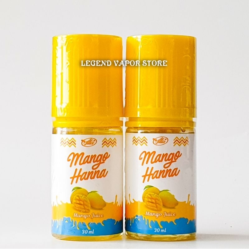 SALT NIC - LIQUID MANGO HANNA Mango Juice 30ML 15MG AUTHENTIC