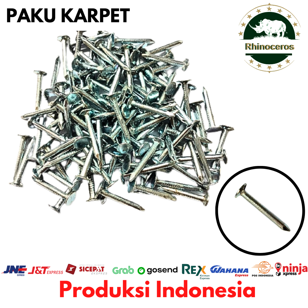 Paku Karpet Talang Hardboardnail Paku Kepala Lebar 1inch