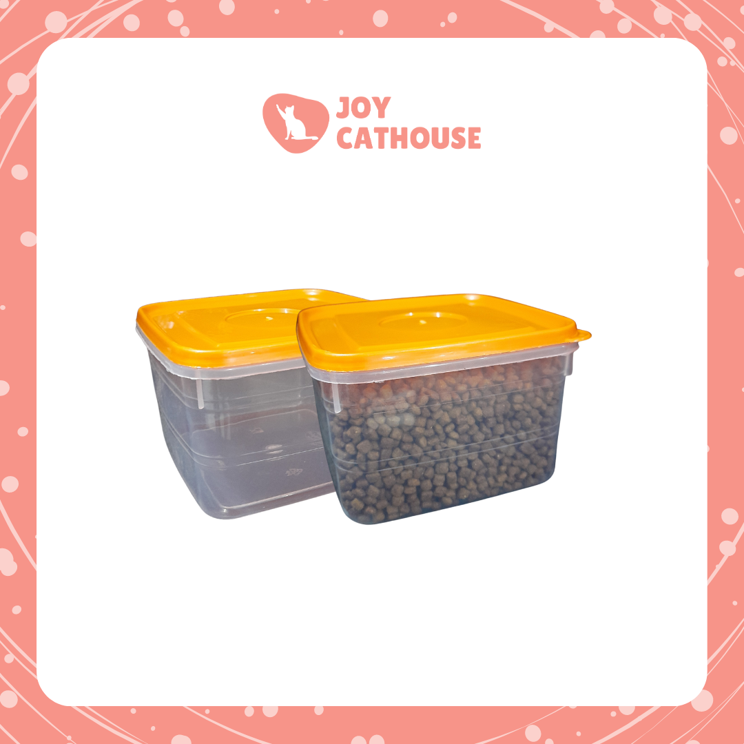 Toples Dry food Makanan Kucing Muat Sampai 500gr