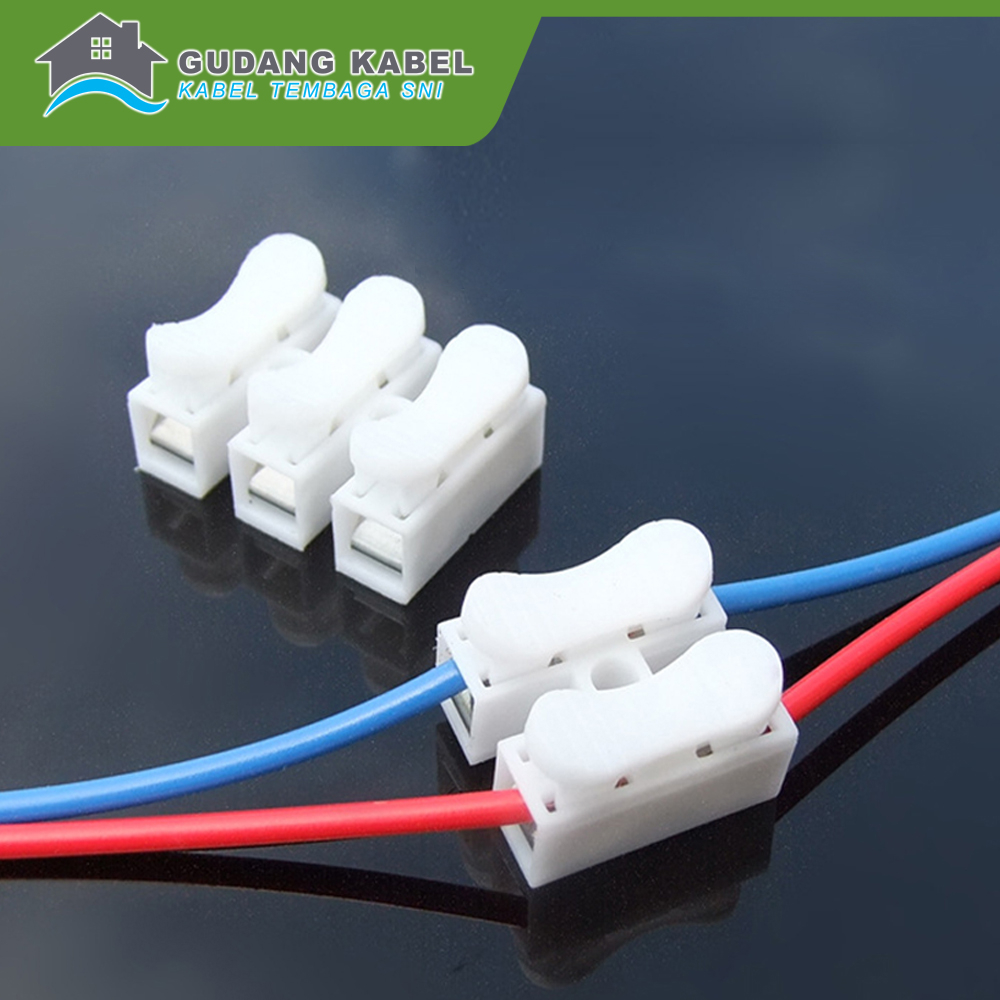 konektor Kabel / Konektor Kabel Listrik 2 Pin 3 Pin Penyambung Kabel