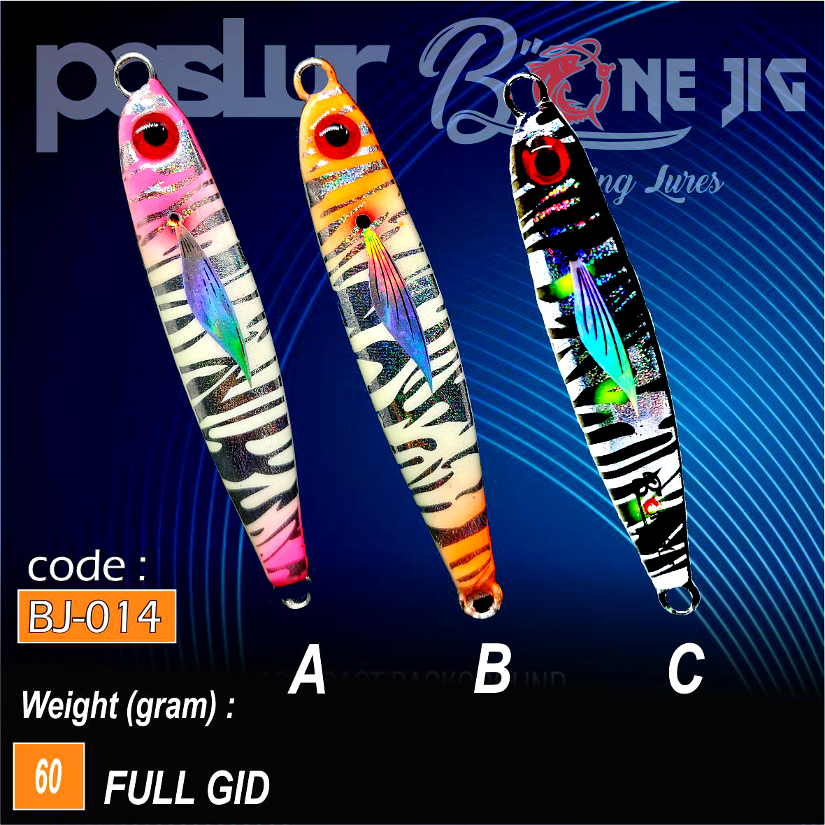 BONE JIG BJ-014 60 GRAM GID