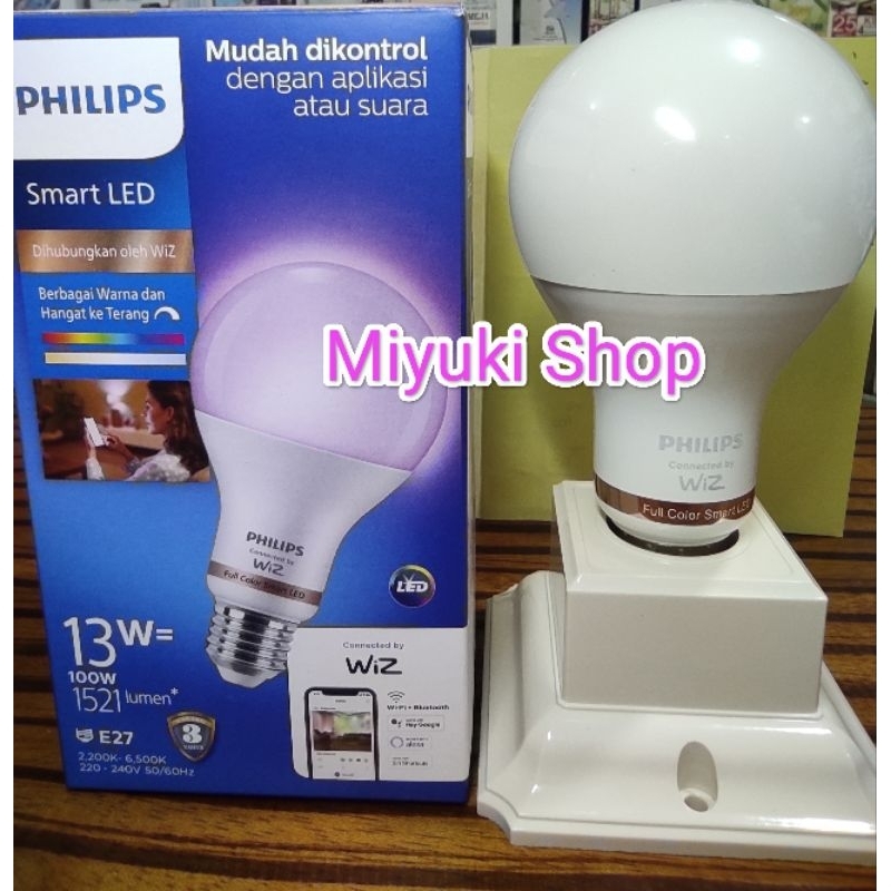 Lampu Philips LED WiFi RGB 13 watt