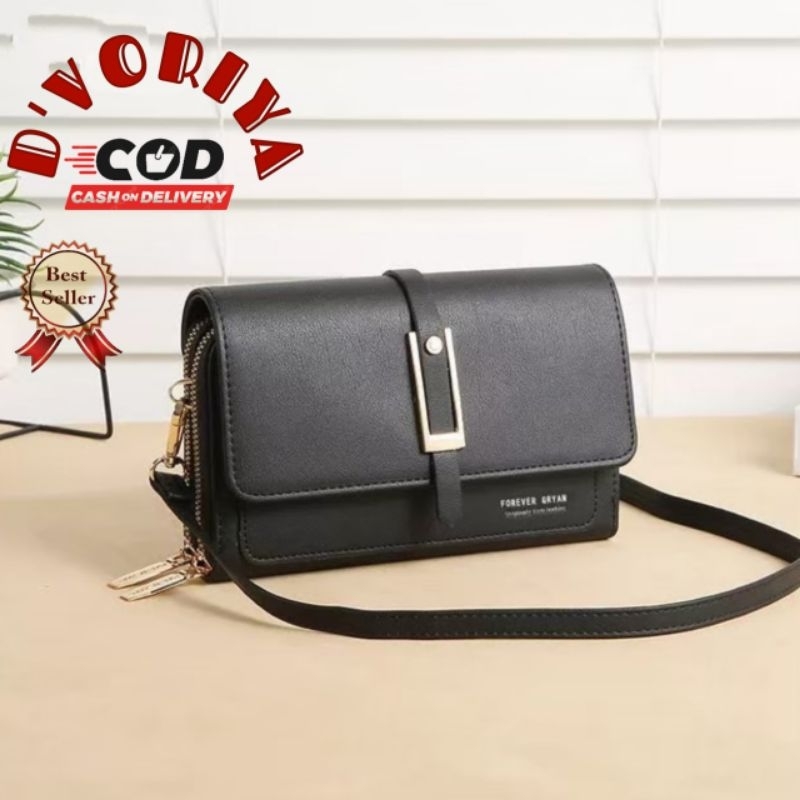 tas slempang tas genggam dompet handle bag tas wanita murah simple dompet gantung