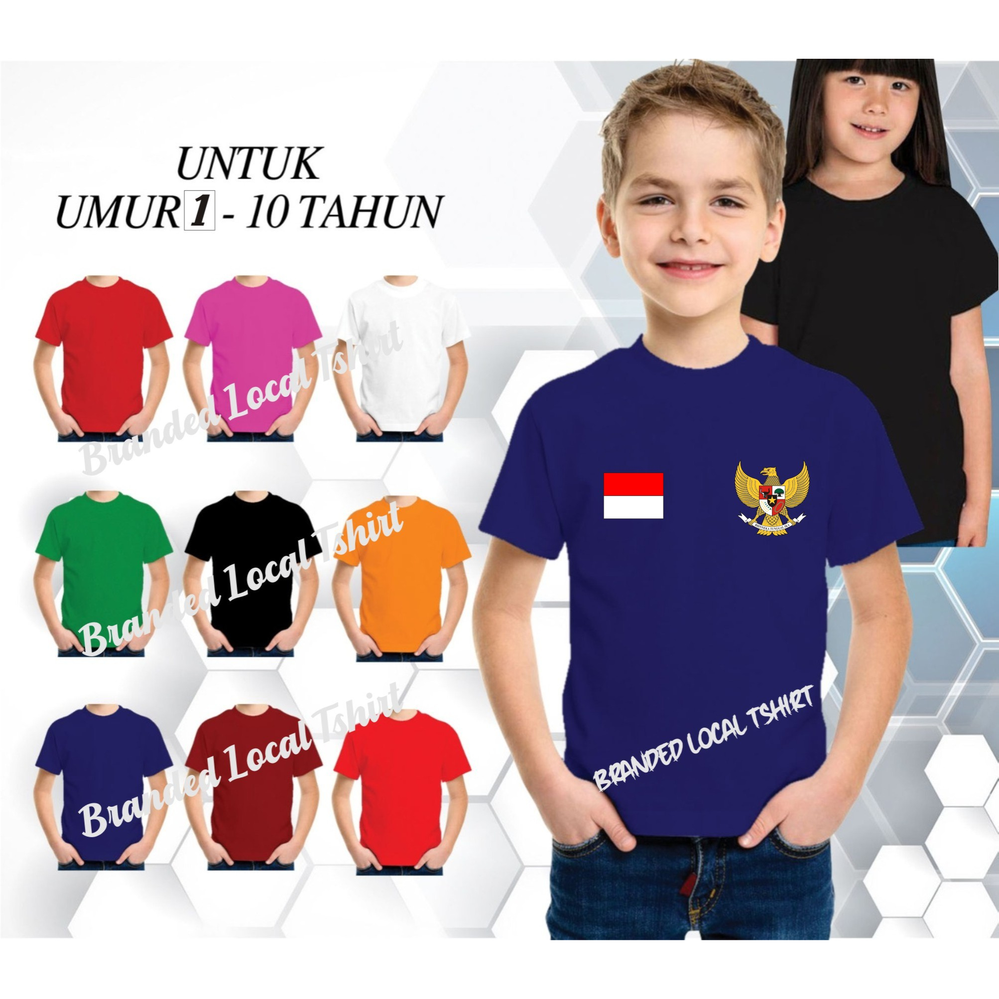 Beli 10 Pc Gratis 1 Pc Hut RI 78 Kaos Terlaris 17 Agustus 1945 78 Kemerdekaan Indonesia Kaos Merah Putih Hitam Kaos Cewek Cowok Anakxx13